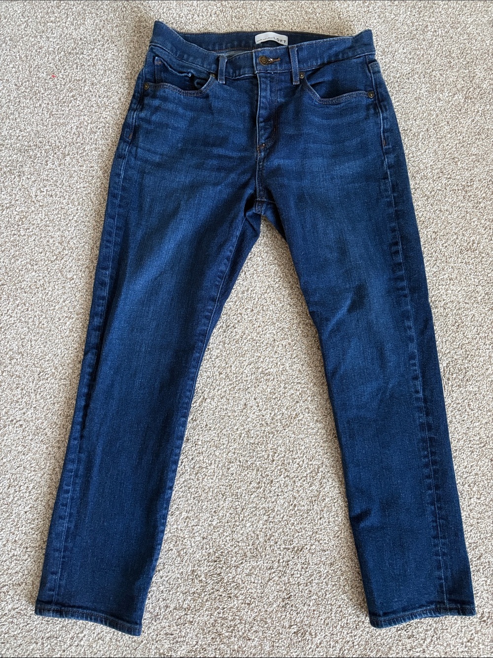 LOFT Girlfriend Jeans